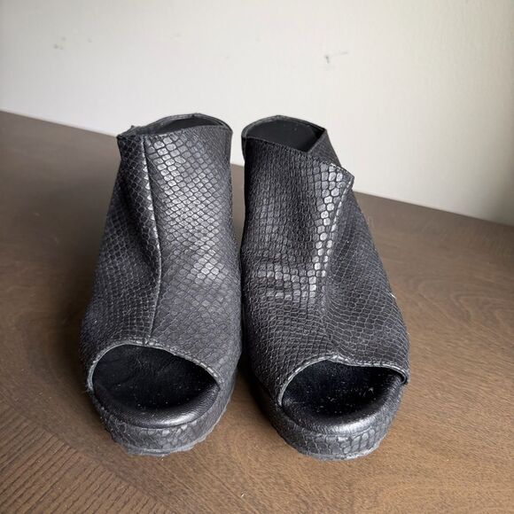 Cordani Calzature Black Leather shoes women’s 38-8.5 - Picture 2 of 6